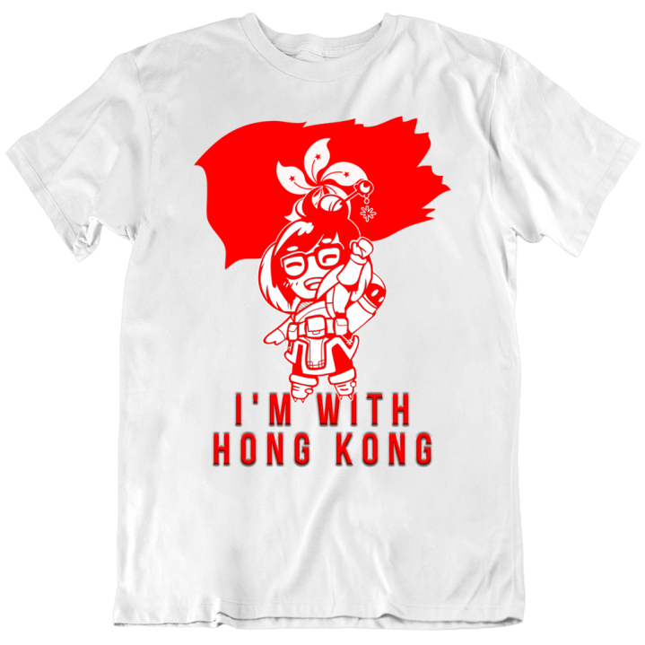 I'm With Hong Kong Mei Overwatch Fan T Shirt