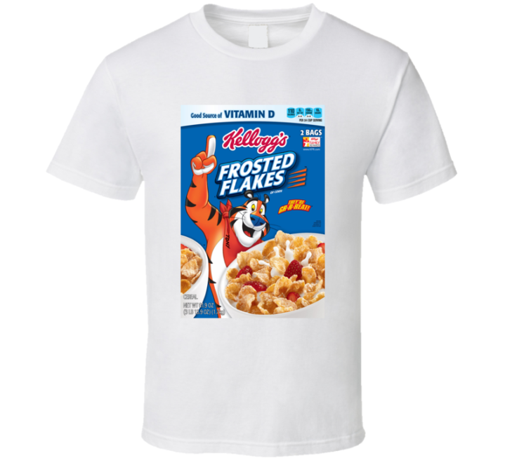 Frosted Flakes Best Cereal Box Cover Gift T Shirt