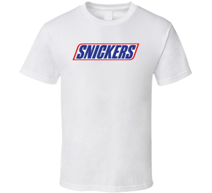 Snickers Bar Logo Candy Gift T Shirt