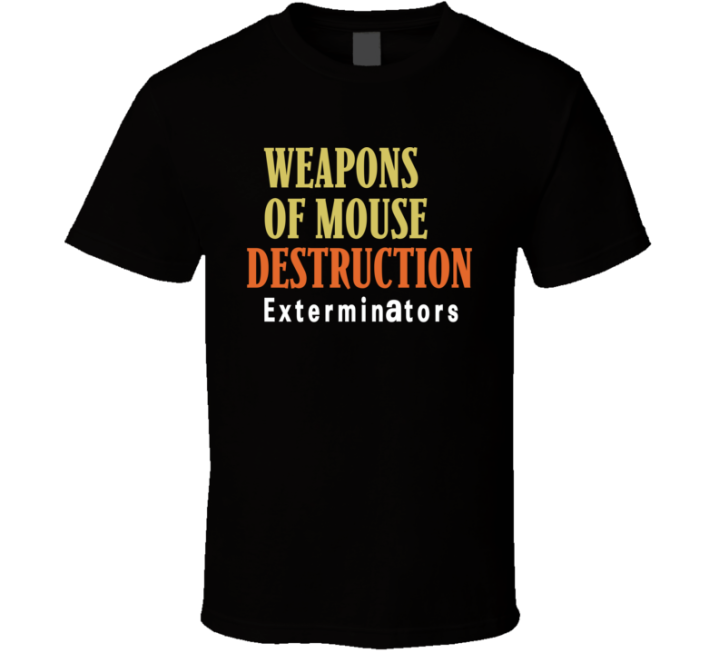 Bob's Burgers Weapons Of Mouse Destruction Funny Exterminator Van