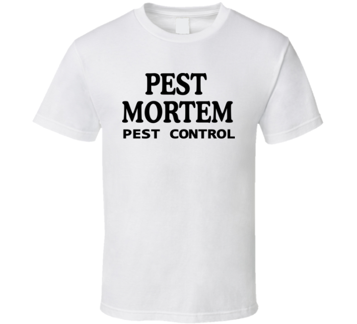 Bob's Burgers Pest Mortem Pest Control Funny Exterminator Van Pun