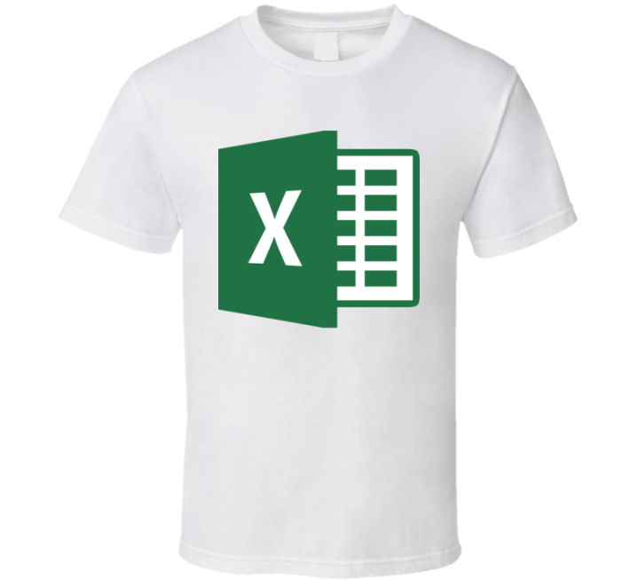 Tees Microsoft Excel Logo T Shirt