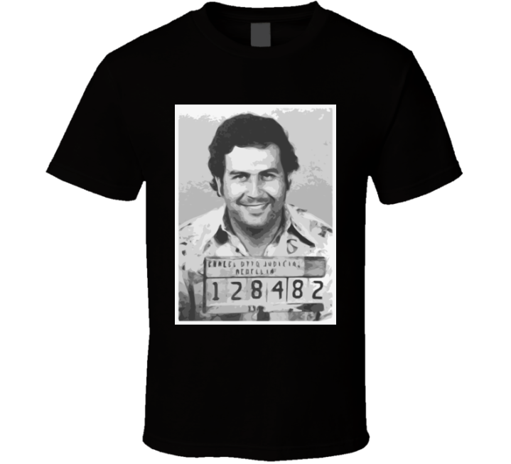 Pablo Escobar Mug Shot T Shirt