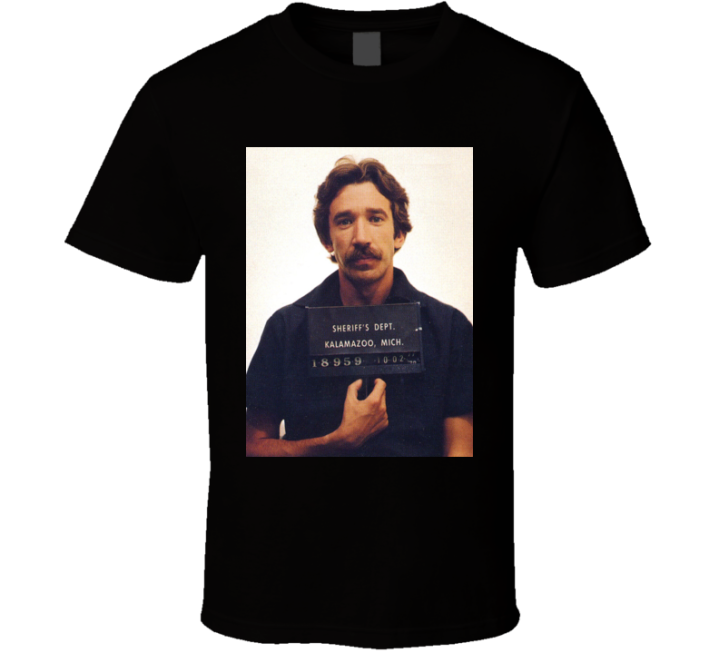 Tim Allen Celebrity Mug Shot T Shirt