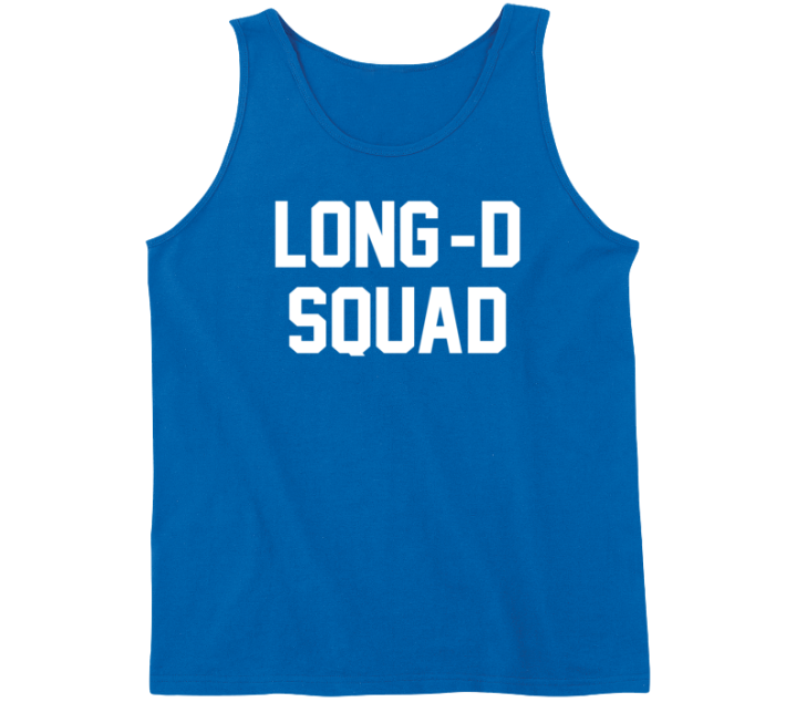 Long D Squad Funny Fitness Tanktop