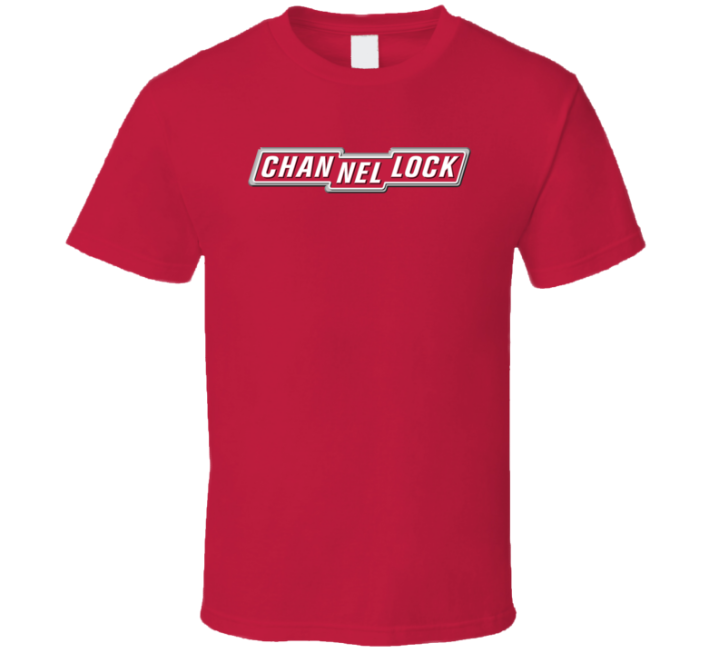 Tees Generic Channel Lock Powertools Logo T Shirt