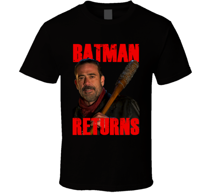 The Walking Dead Negan Returns Batman Twd Season 7 T Shirt