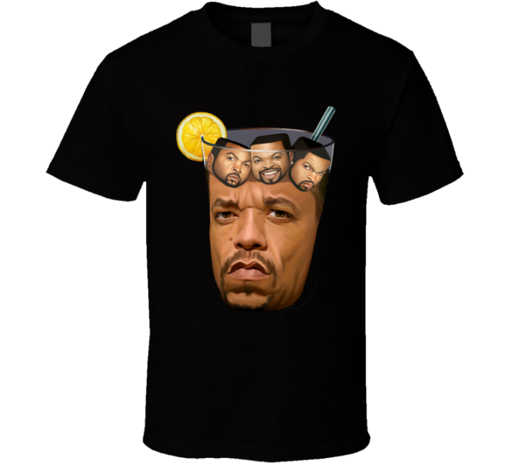 Ice T Ice Cube Funny Iced Tea Hip Hop Fan T Shirt