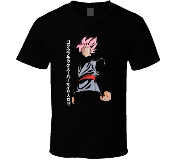 Goku Black Super Saiyan Rose Dragon Ball Super Gift T Shirt