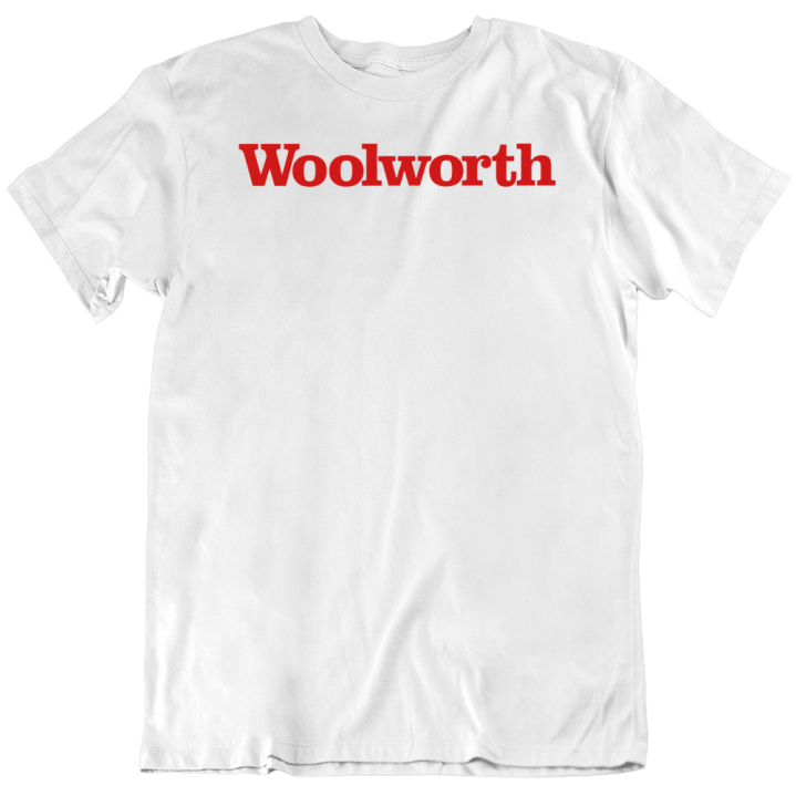 Woolworth Retail Store Vintage Retro Old School Logo Gift T Shirt