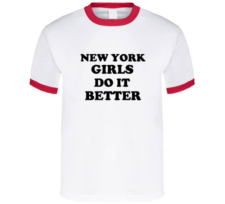 New York Girls Do It Better Christmas Gift T Shirt