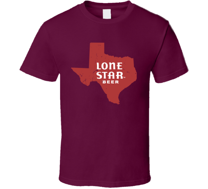 Lone Star Beer Texas Vintage Music Fan Christmas Gift T Shirt As Worn