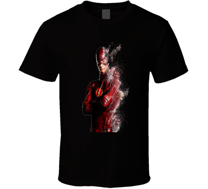 The Flash Barry Allen Disintegrating Cool Superhero Christmas Gift T S