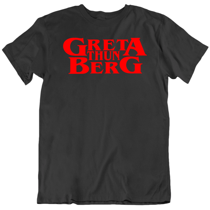 Greta Thunberg Stranger Things Inspired Save The Environment Gift T Sh