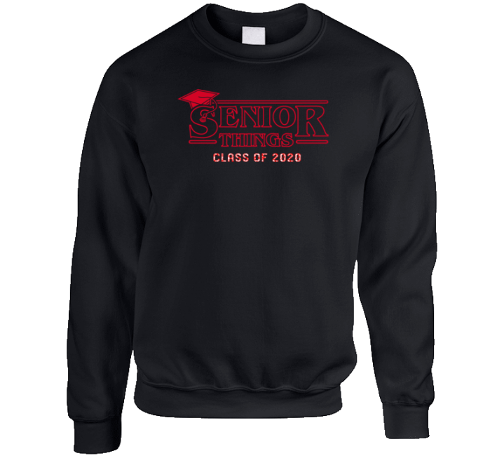 Senior Things Stranger Things Class Of 2020 College Campus Gift Crewne