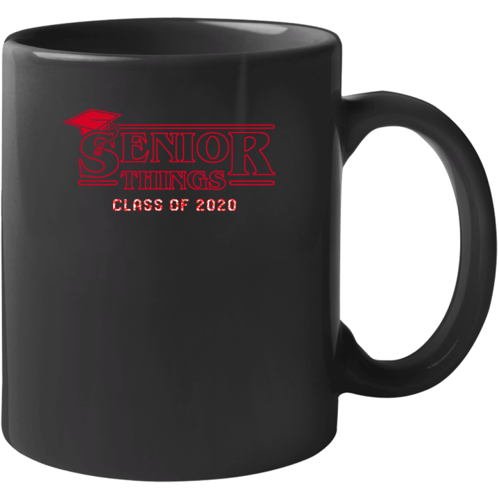 Senior Things Stranger Things Class Of 2020 College Campus Gift Mug