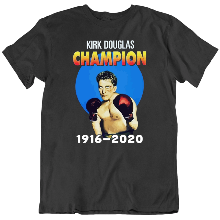 Kirk Douglas Champion Movie Legend Tribute T Shirt