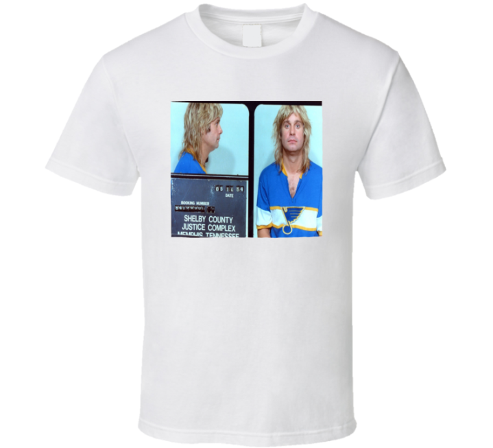 Ozzy Ozbourne Celebrity Mugshot T Shirt