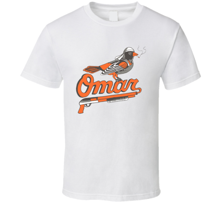 Omar The Wire Baltimore Baseball Gift T Shirt