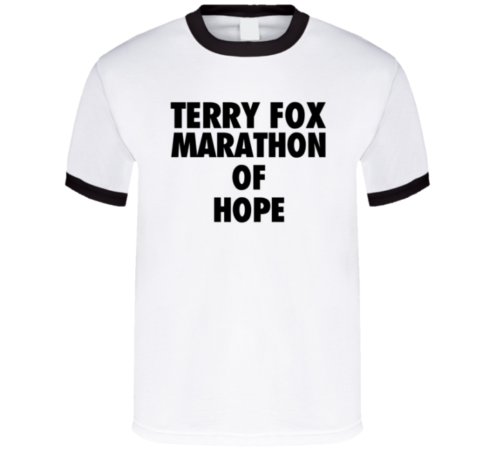 Terry Fox Marathon Of Hope Marathon T Shirt