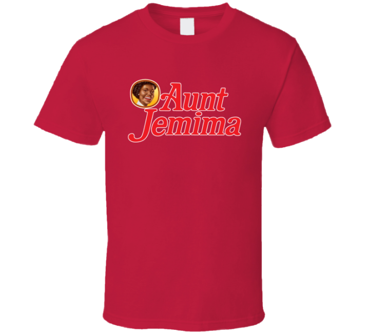 Aunt Jemima Original Logo Pancake Mix Syrup Breakfast T Shirt