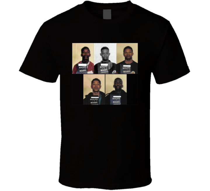 Central Park 5 Mugshot T Shirt