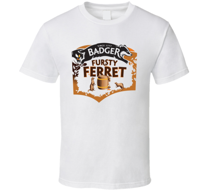 Fursty Ferret Amber Ale Beer Christmas Gift T Shirt