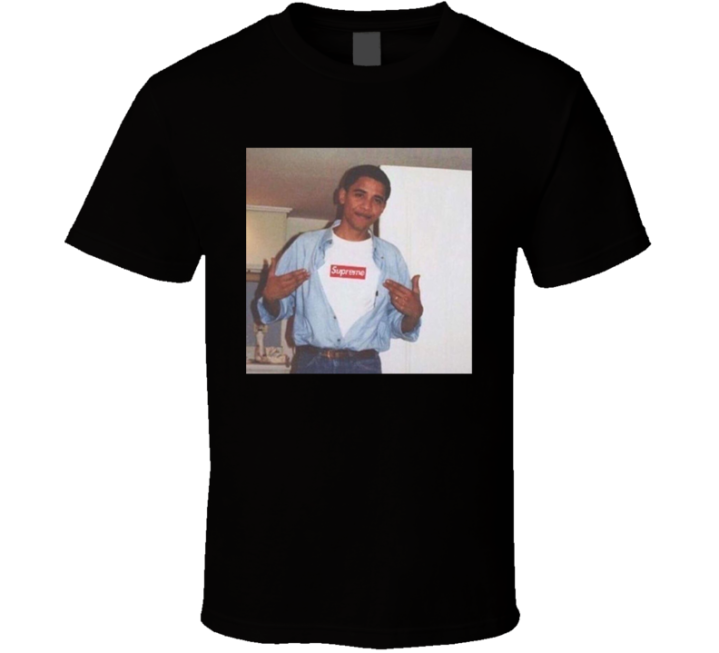 Ichiraku Barack Obama Supreme Commander-in-chief Old School Retro T Sh