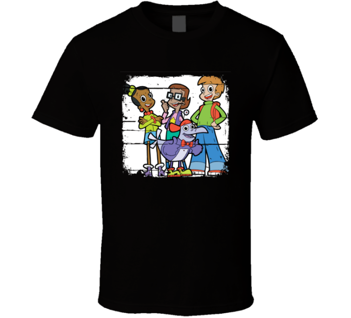 Cyberchase Fan Tv Show Worn Look Gift T Shirt