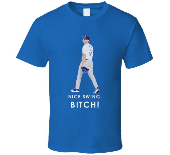 Joe Kelly Nice Swing Bitch Face Funny Baseball T Shirt