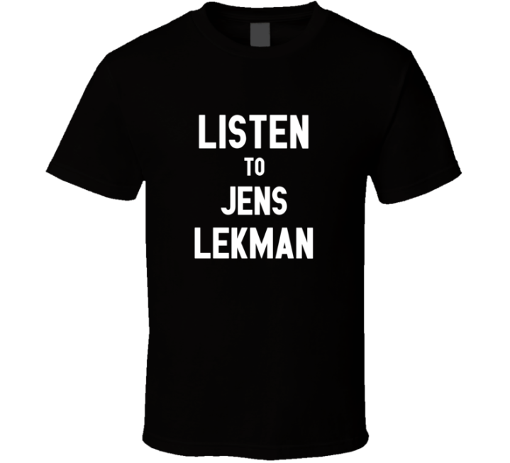 Listen To Jens Lekman Rock Music Band T Shirt