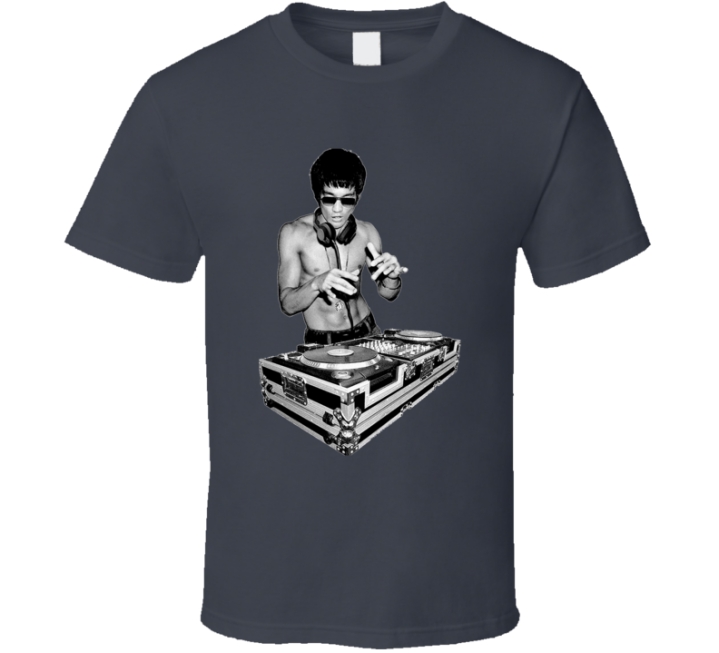 Dj Bruce Lee Funny The Avengers Popular Movie Cool T Shirt