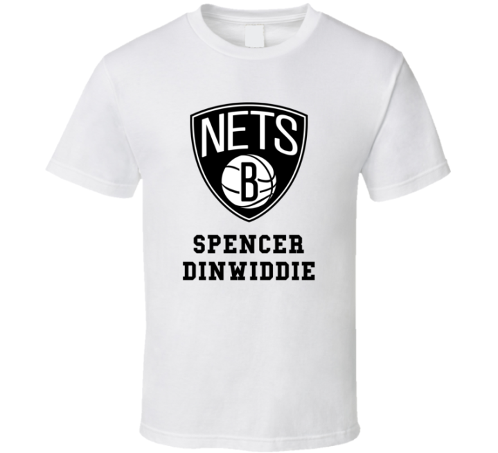 Spencer Dinwiddie Brooklyn Nets Nba Basketball Fan T Shirt