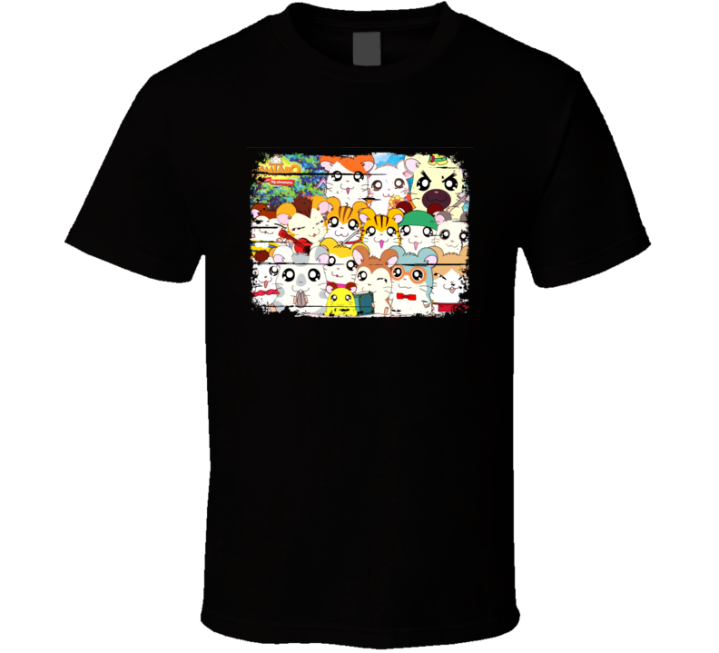 Hamtaro Fan Tv Show Worn Look Gift T Shirt