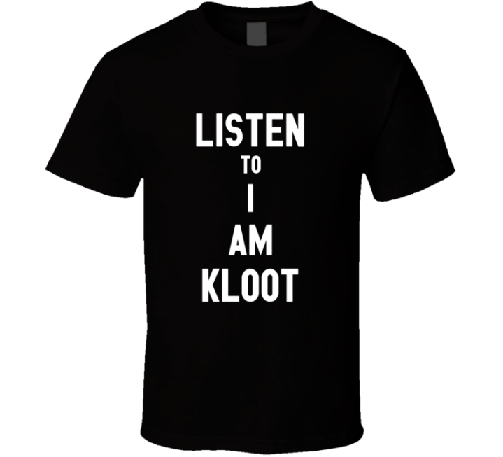 Listen To I Am Kloot Rock Music Band T Shirt