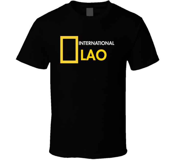 International Lao National Geographic Fan Travel T Shirt