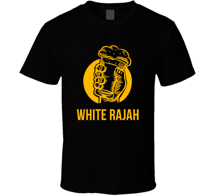 White Rajah Beer Lover Brewing Advocate Homebrew Gift T Shirt