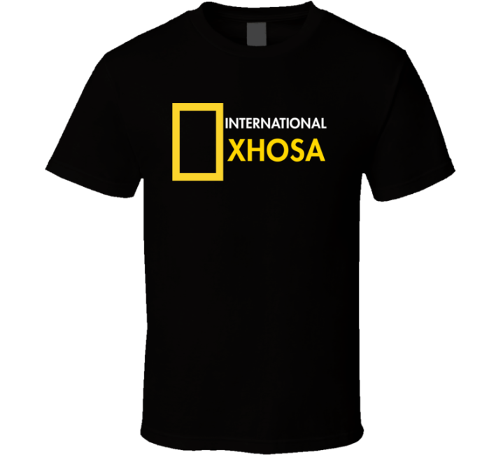 International Xhosa National Geographic Fan Travel T Shirt