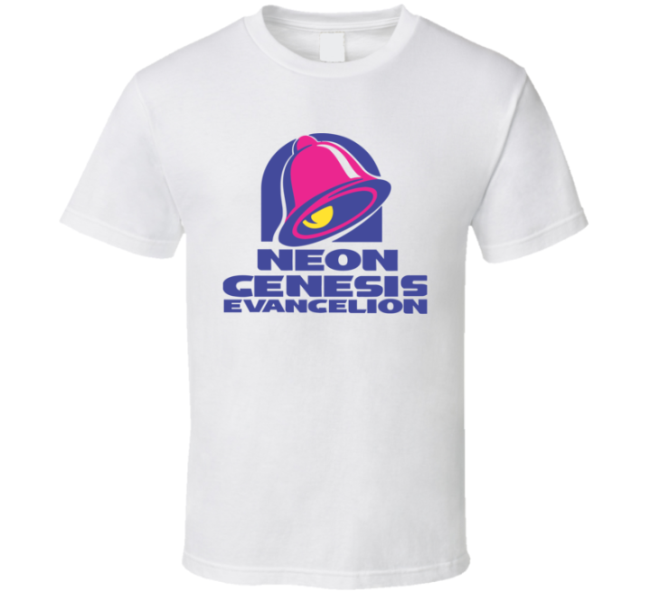 Neon Genesis Evangelion Taco Bell Funny Parody Gift T Shirt