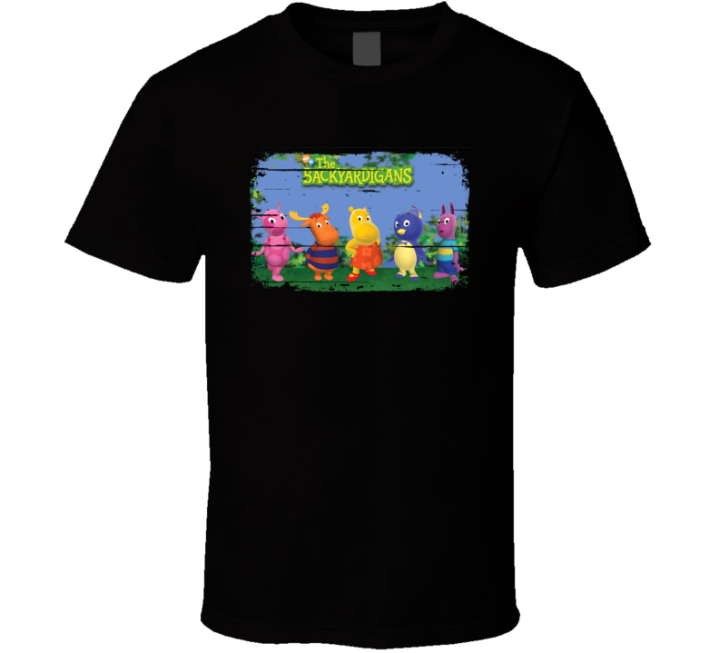 The Backyardigans Fan Tv Show Worn Look Gift T Shirt