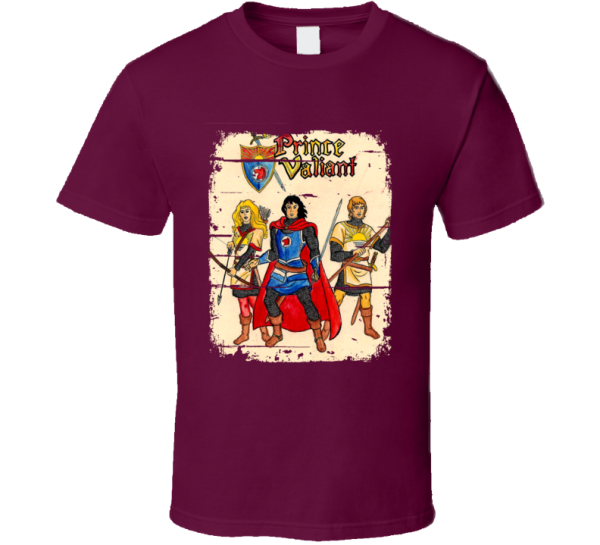 The Legend Of Prince Valiant Fan Tv Show Worn Look Gift T Shirt