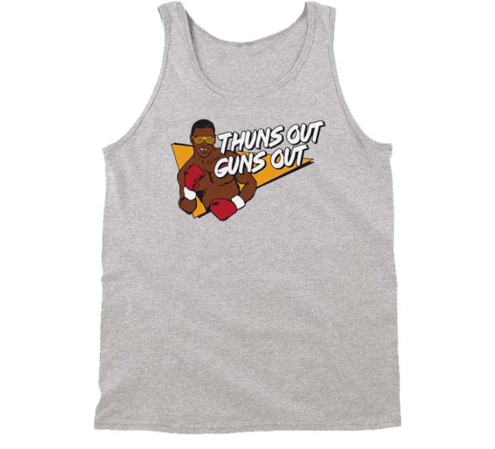 Mike Tyson Thuns Out Guns Out Tanktop T Shirt