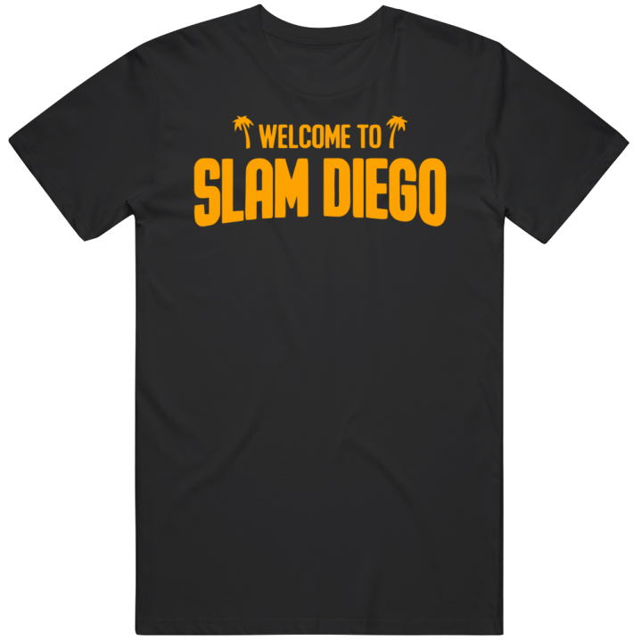 Welcome To Slam Diego San Diego Baseball T Shirt