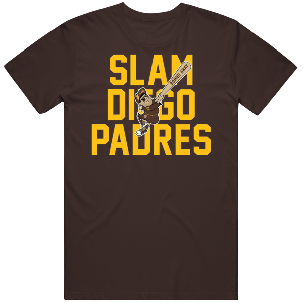 Slam Diego Bombs Away San Diego Baseball Fan T Shirt