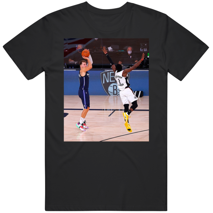 Luka Doncic Paul George 3 Point Game Winner Dallas Basketball T Shirt