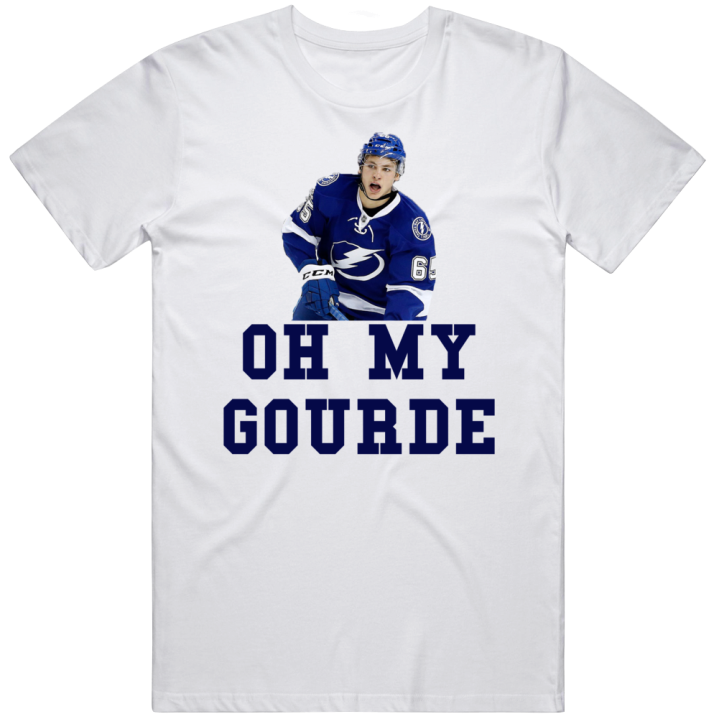 Oh My Gourde Yanni Gourde Tampa Bay Hockey T Shirt