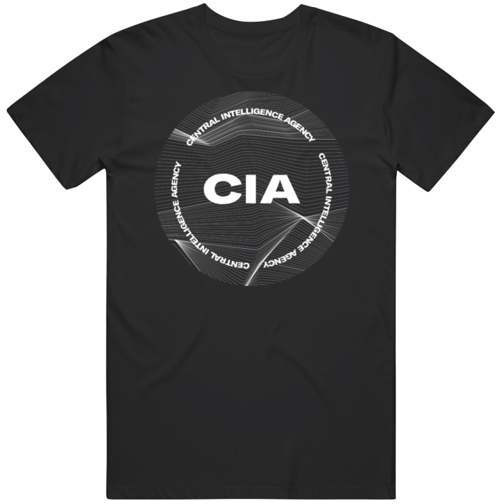 Joy Division X Cia Central Intelligence Agency Parody T Shirt