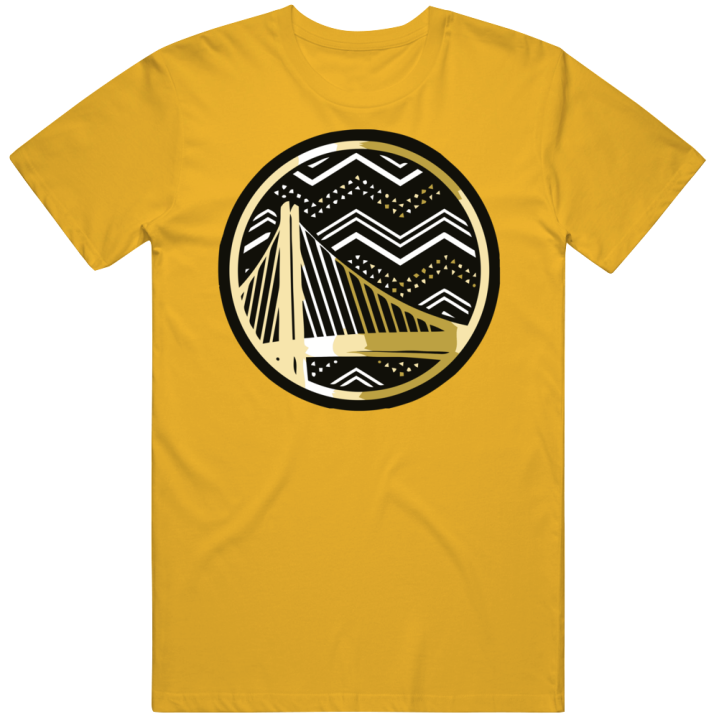 Golden State Basketball Black History Month Logo T Shirt