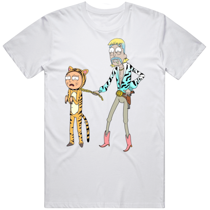 Tiger King Rick And Morty Crossover Parody T Shirt