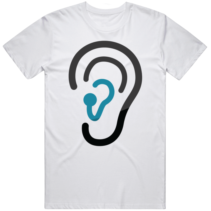 Hard Of Hearing Aid Signal T Shirt